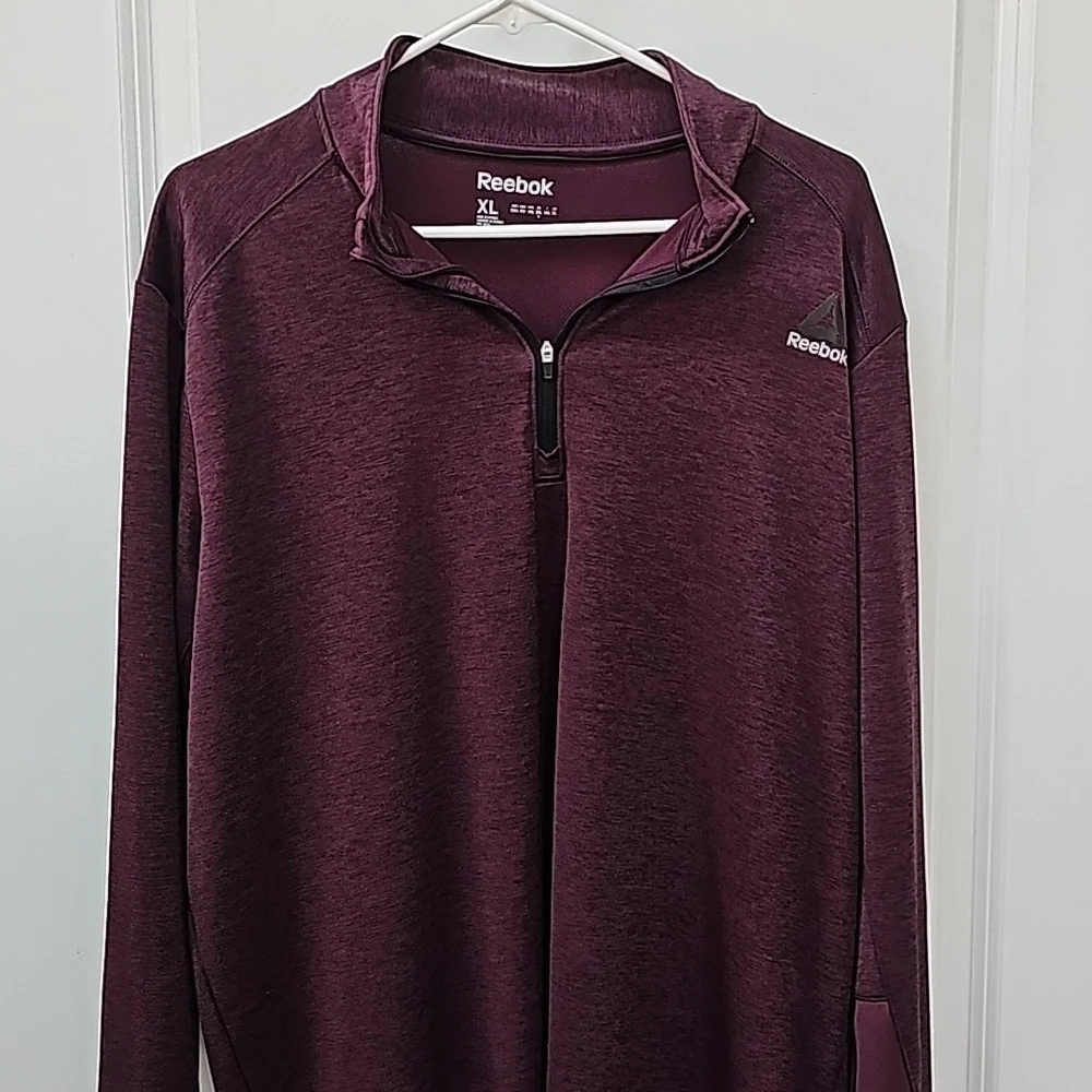Mens quarter zip Reebok - Picture 1 of 2